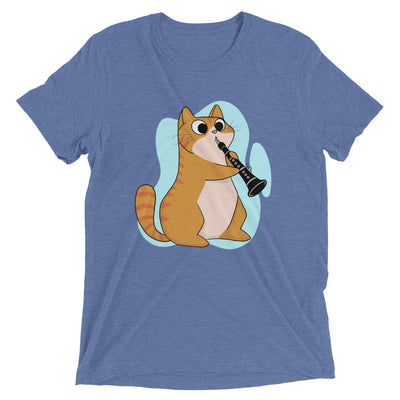 Clarinet Player Cat T-Shirt