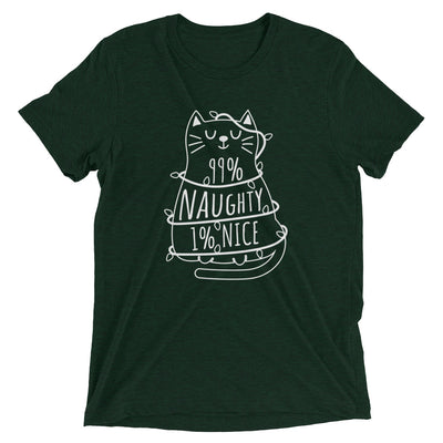 99% Naughty Christmas Cat T-Shirt