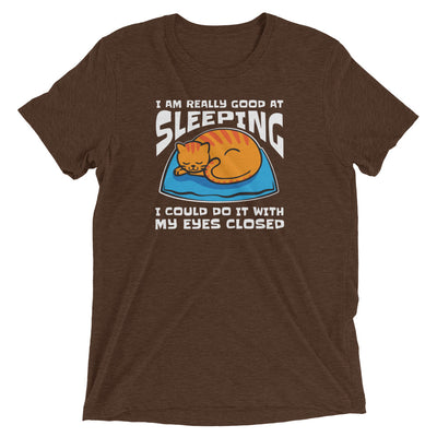 I'm Good At Sleeping Cat T-Shirt