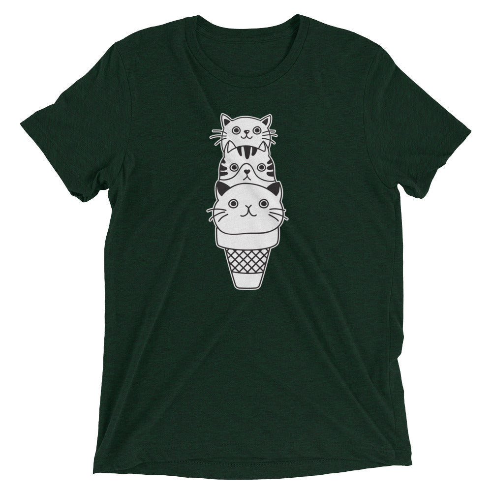 Cat Ice Cream Cone T-Shirt