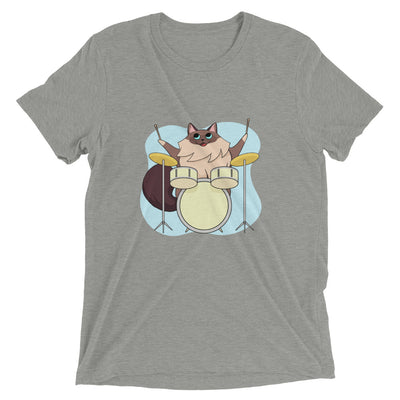 Drum Player Cat T-Shirt