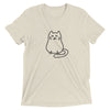 Stick Leg Smiling Cat T-Shirt