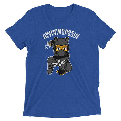 Awwwsassin Ninja Cat T-Shirt