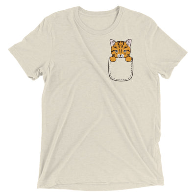 Cat in Pocket T-Shirt