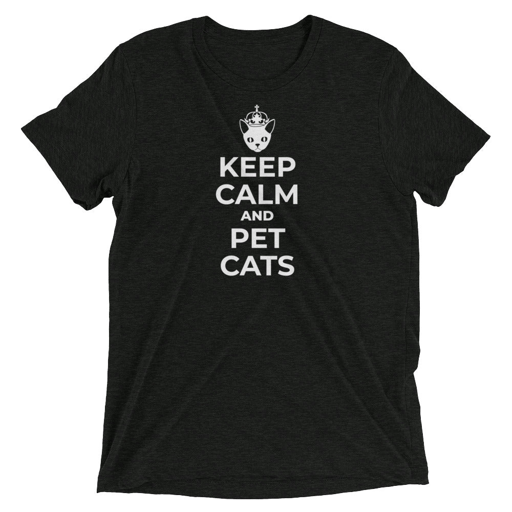 Keep Calm and Pet Cats T-Shirt