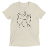 Minimalist Line Cat T-Shirt