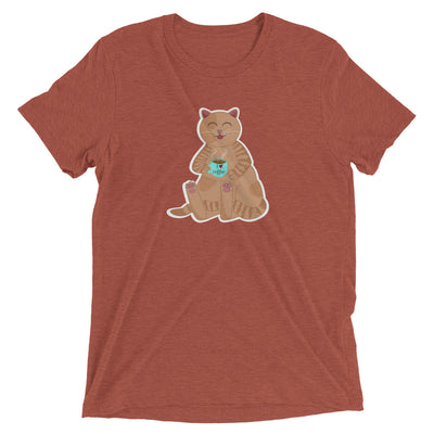 Cat Loving Coffee T-Shirt