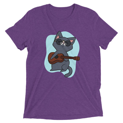 Acoustic Guitar Player Cat T-Shirt