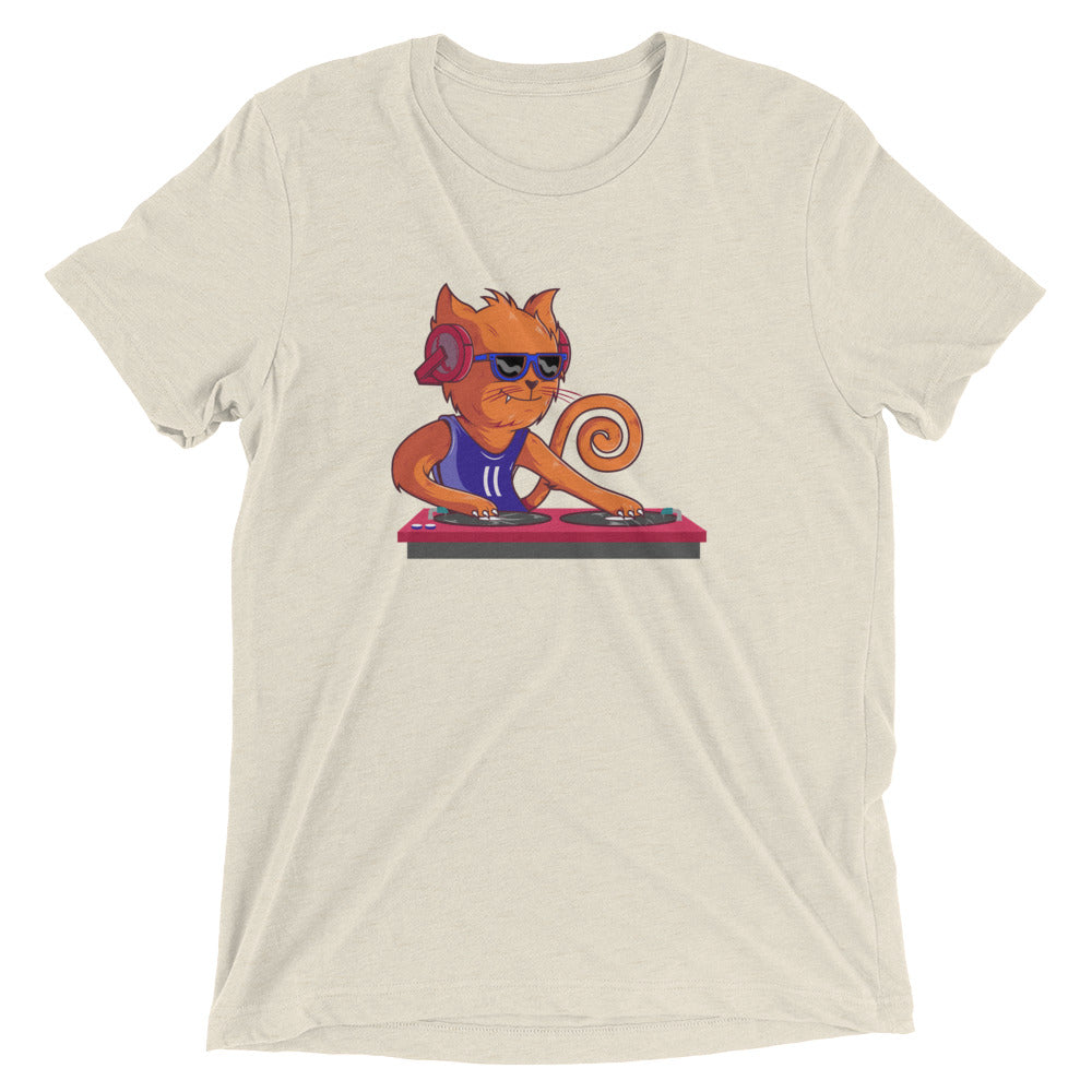 DJ Scratchy Cat T-Shirt