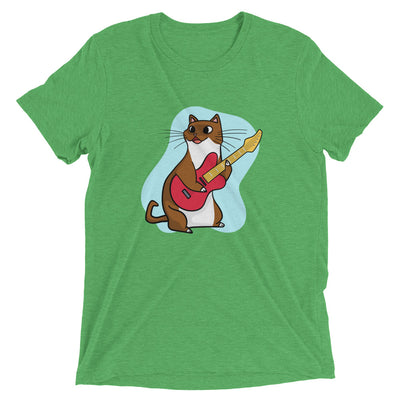 Electric Guitar Player Cat T-Shirt