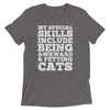 Awkward and Petting Cats T-Shirt