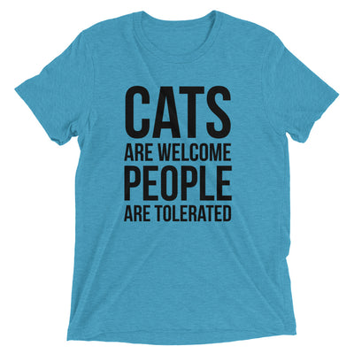 Cats Welcome, People Tolerated T-Shirt