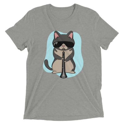 Oboe Player Cat T-Shirt