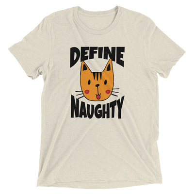 Define Naughty Cat T-Shirt