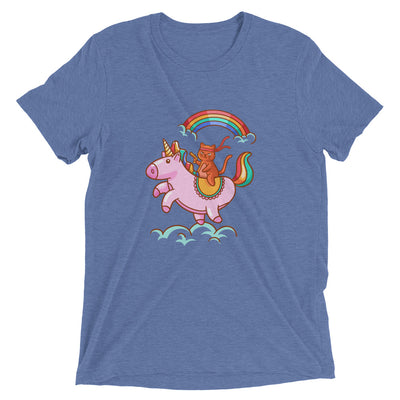 Unicorn Rainbow Battle Cat T-Shirt