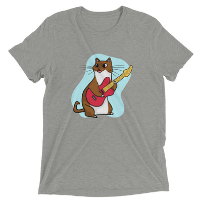 Electric Guitar Player Cat T-Shirt