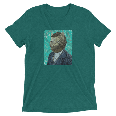 Van Gogh Self Portrait Cat T-Shirt