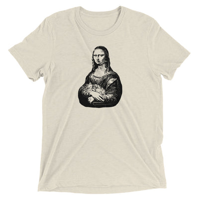 Mona Lisa Holds Kitty T-Shirt