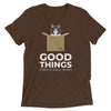 Good Things in Small Boxes Cat T-Shirt