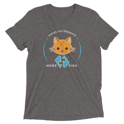 "Pisces Astrology Cat" T-Shirt