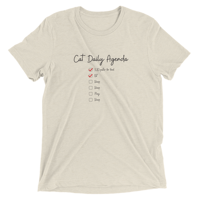 Daily Cat Agenda T-Shirt