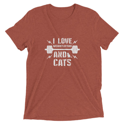 Weightlifting and Cats T-Shirt