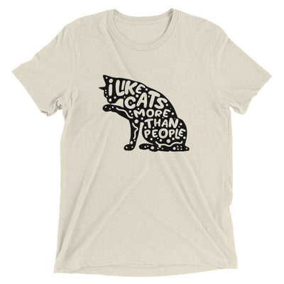 I Like Cats More Than People T-Shirt