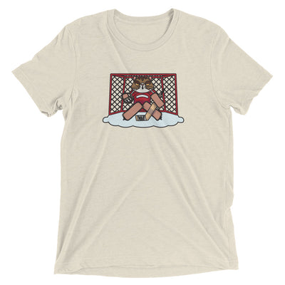 Hockey Goalie Cat T-Shirt