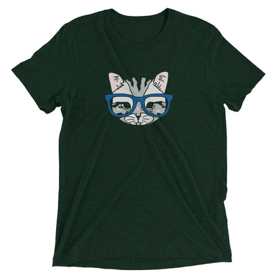 Hipster Glasses Cat T-Shirt