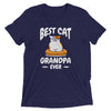 Best Cat Grandpa Ever T-Shirt