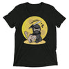 Ninja Defending Cat T-Shirt