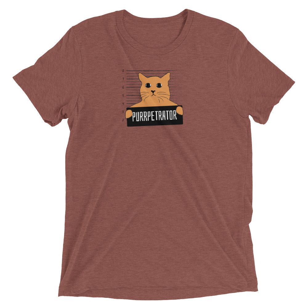 PURRpetrator Cat Mug Shot T-Shirt