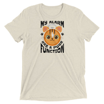 My Alarm Has a Purr Function Cat T-Shirt