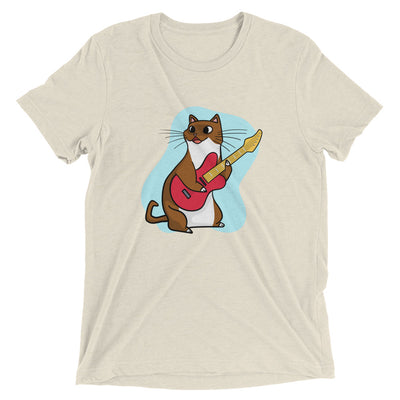 Electric Guitar Player Cat T-Shirt