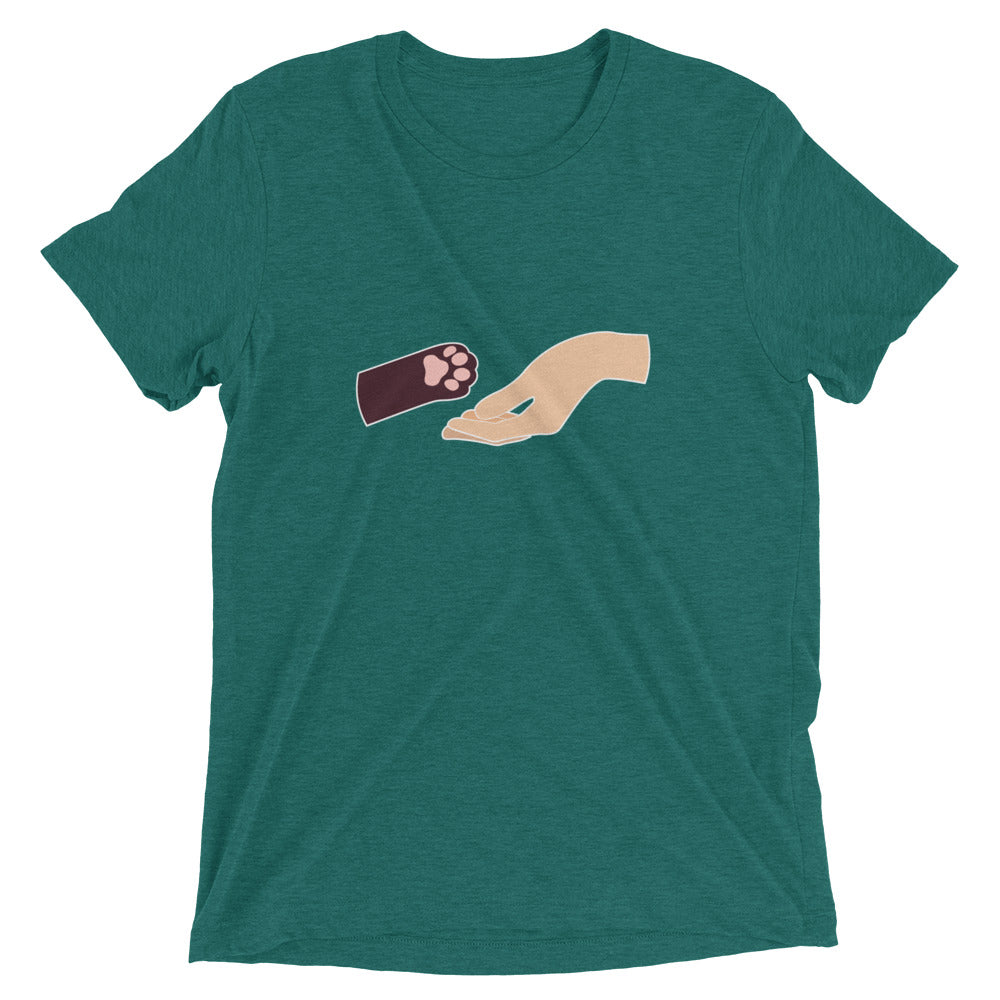 Cat Paw and Hand T-Shirt