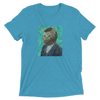 Van Gogh Self Portrait Cat T-Shirt