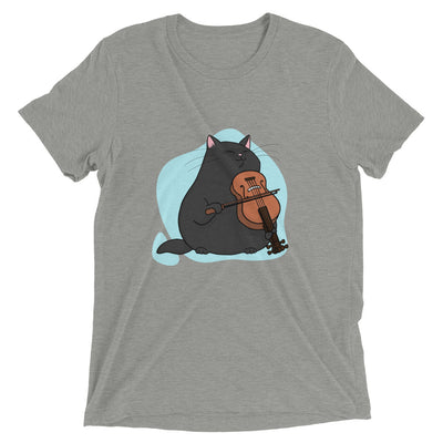 Violin Player Cat T-Shirt