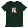 Milton Cat's Red Stapler T-Shirt