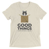 Good Things in Small Boxes Cat T-Shirt