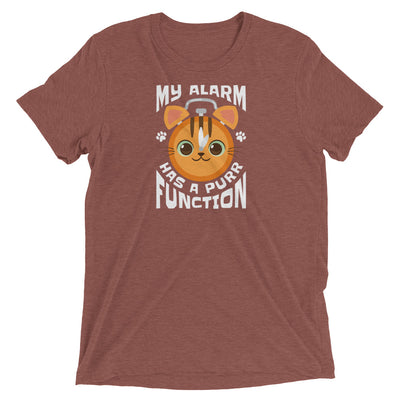 My Alarm Has a Purr Function Cat T-Shirt