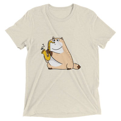 Saxophone Player Cat T-Shirt