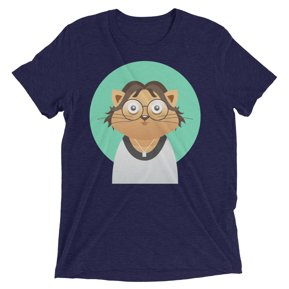 John Lennon Cat T-Shirt