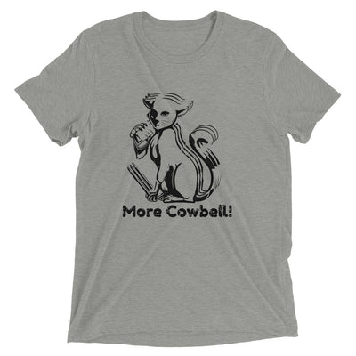 More Cowbell Cat T-Shirt